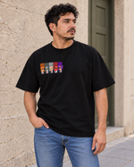 Futurama - CARTOON HEAVY, playera negra, frente