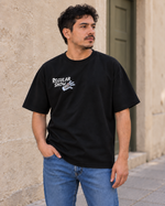 Regular Show - CARTOON HEAVY, playera negra, frente