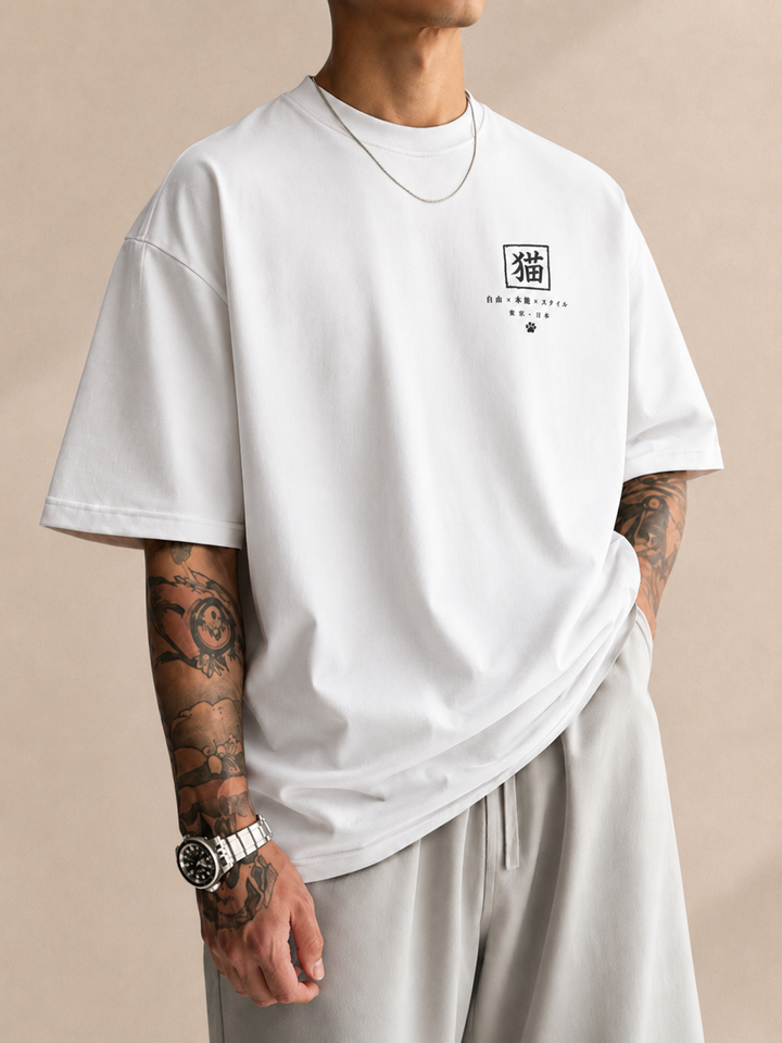 Playera Magic Katty blanca, vista frontal