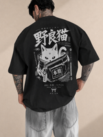 Playera Magic Katty negra, vista trasera