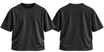 Playera sin estampado · 300 g · 2XL / 3XL, negro