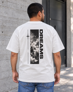 Playera Dreams de MINIMALISTIC URBAN, blanca, vista trasera
