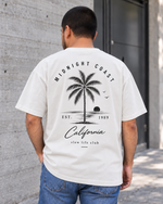 Playera Midnight Coast de MINIMALISTIC URBAN, blanca, vista trasera