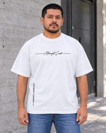 Playera Midnight Coast de MINIMALISTIC URBAN, blanca, vista frontal