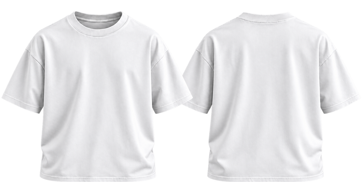 Playera sin estampado · 300 g · 2XL / 3XL, blanco