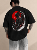 Playera Yang negro, vista trasera
