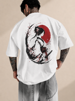 Playera Ying blanco, vista trasera