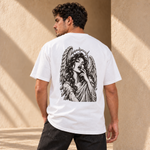 Chica Piedra · YOUR ONLY STYLE FUCK BOY, playera blanca, espalda