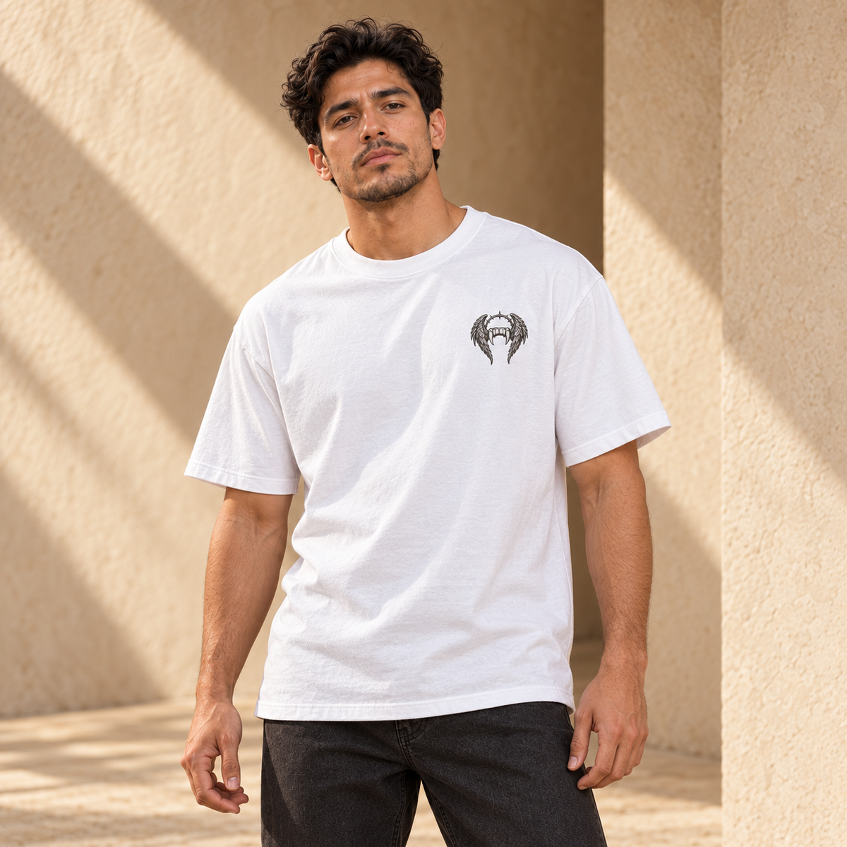 Chica Piedra · YOUR ONLY STYLE FUCK BOY, playera blanca, frente