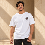 Papucho · YOUR ONLY STYLE FUCK BOY, playera blanca, frente
