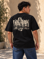 TOUR RELAX COUNTRY London, playera negra, espalda