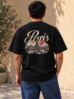 TOUR RELAX COUNTRY Paris, playera negra, espalda